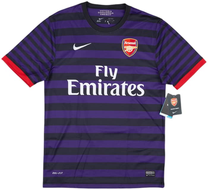 2012-13 Arsenal Away Shirt Arteta #8 (S)