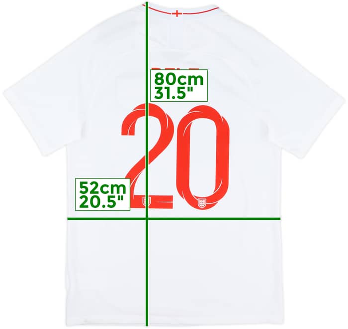 2018-19 England Home Shirt Dele #20 (XL)