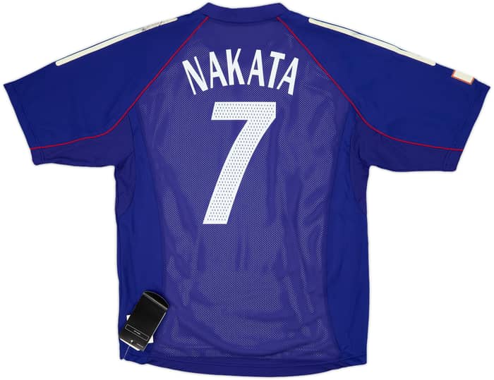 2002-04 Japan Player Issue Home Shirt Nakata #7 (L)