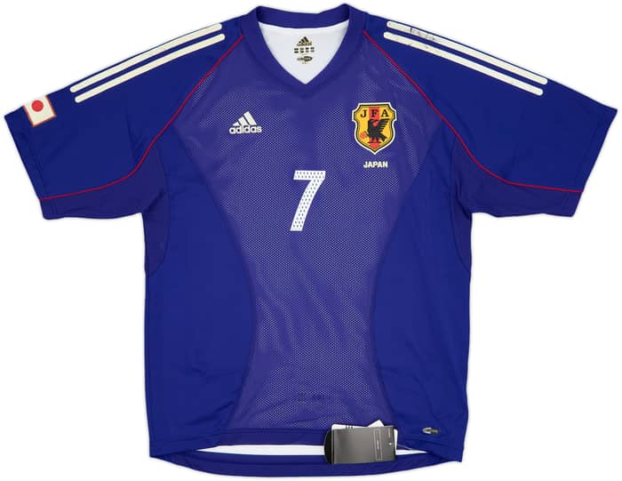 2002-04 Japan Player Issue Home Shirt Nakata #7 (L)