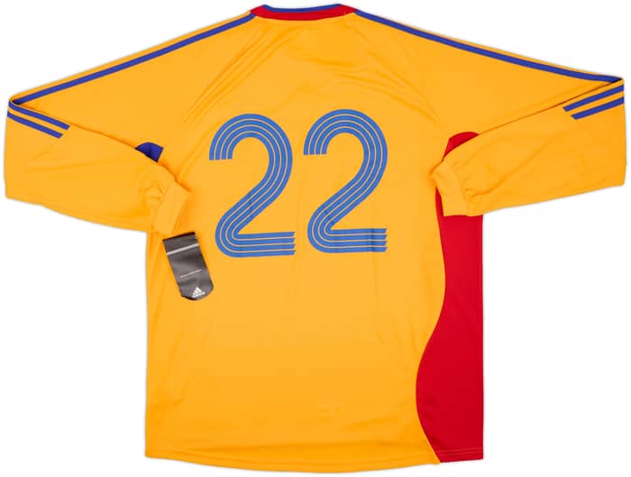 2006-08 Romania Player Issue Home L/S Shirt #22 (XL)