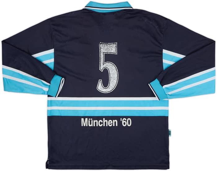 1997-98 1860 Munich Away L/S Shirt #5 - 6/10 - (XL)