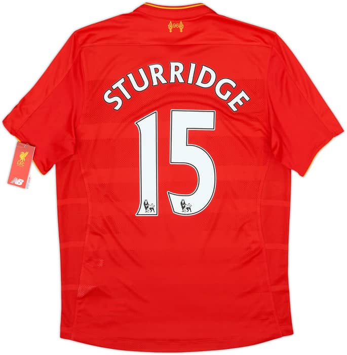 2016-17 Liverpool Home Shirt Sturridge #15 (M)