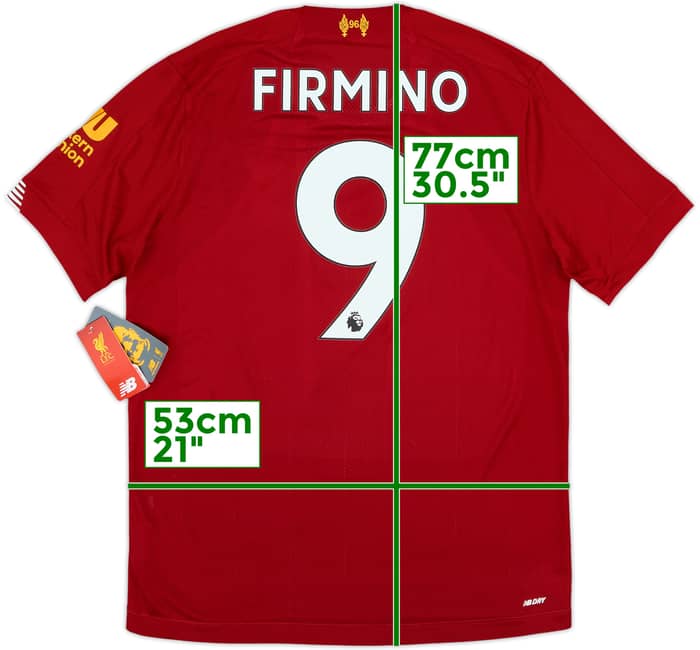 2019-20 Liverpool Home Shirt Firmino #9 (M)