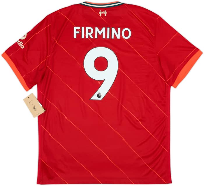 2021-22 Liverpool Home Shirt Firmino #9 (XL)