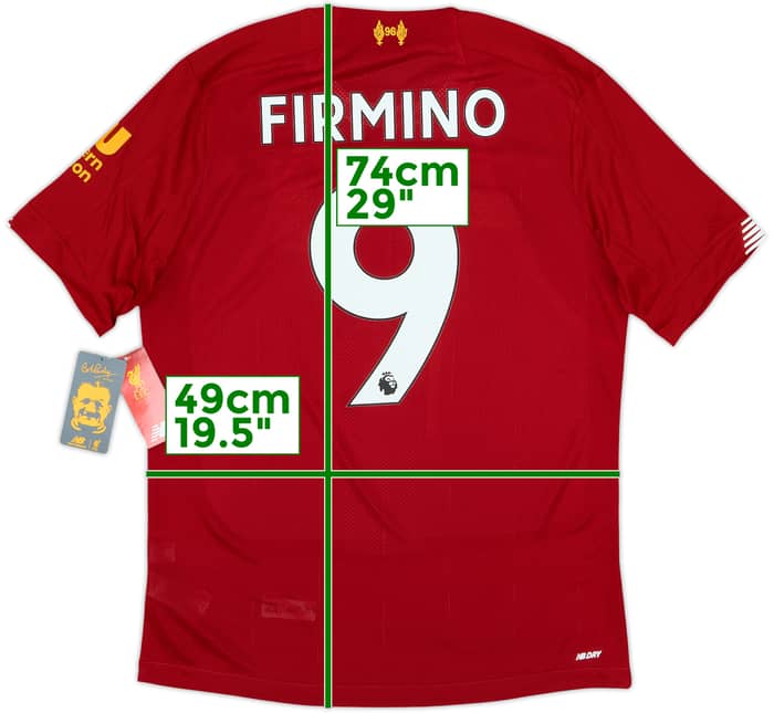 2019-20 Liverpool Home Shirt Firmino #9 (S)
