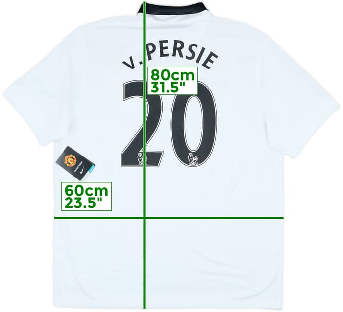 2014-15 Manchester United Away Shirt v.Persie #20 (XL)