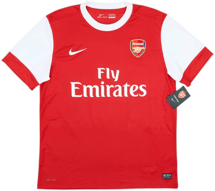 2010-11 Arsenal Home Shirt Fabregas #4 (L)
