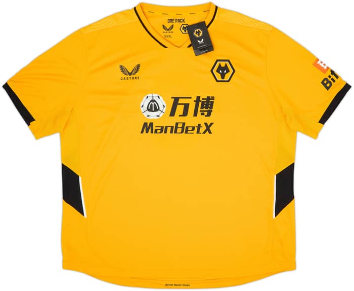 2021-22 Wolves Home Shirt Neves #8 (3XL)