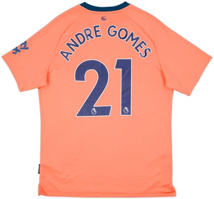2019-20 Everton Away Shirt Andre Gomes #21 (L)