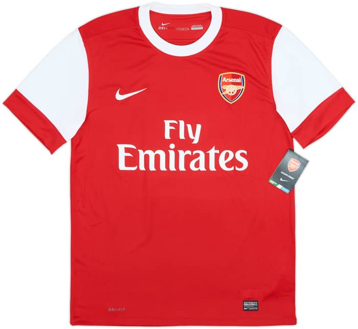 2010-11 Arsenal Home Shirt Fabregas #4 (M)