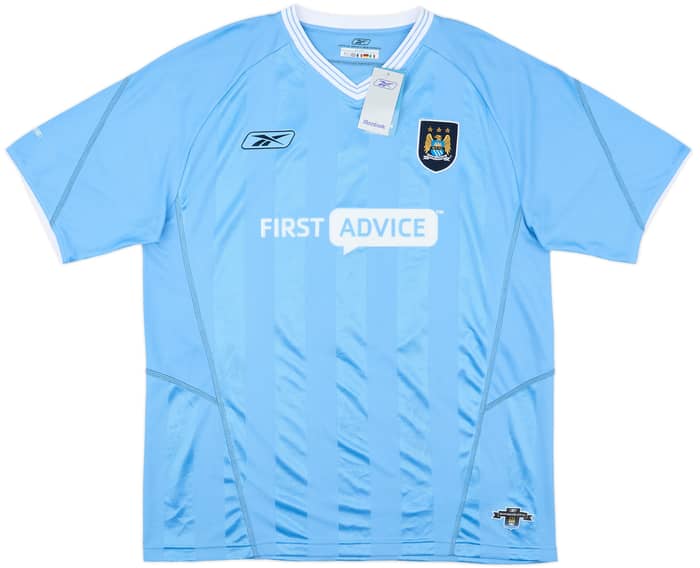 2003-04 Manchester City Home Shirt Anelka #39 (L)