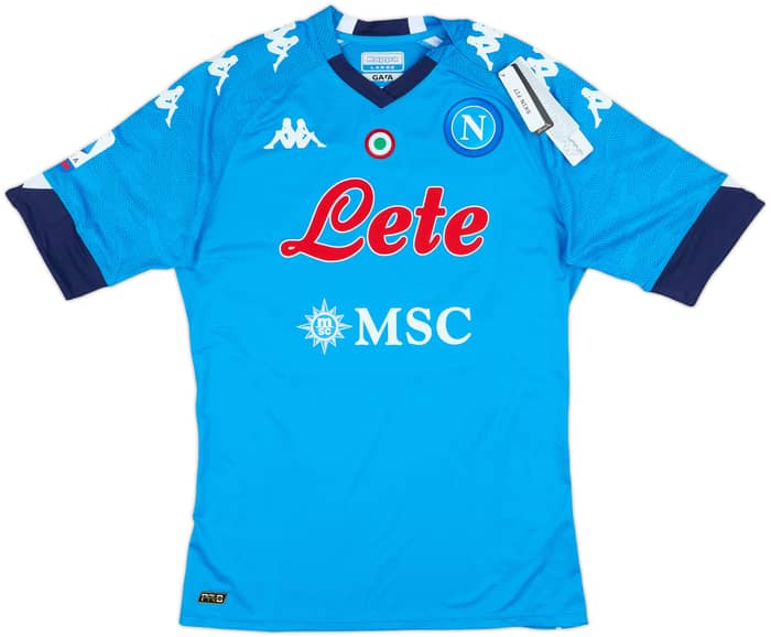 2020-21 Napoli Authentic Home Shirt Insigne #24 (L)