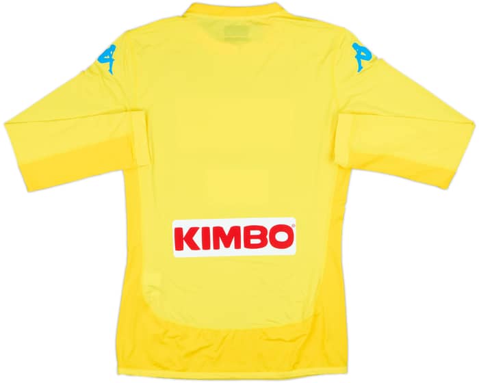 2017-18 Napoli Authentic Away L/S Shirt (XL)