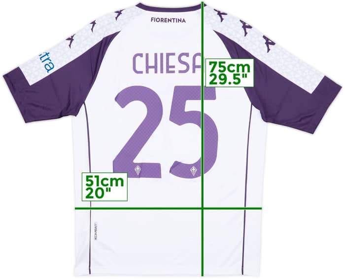 2020-21 Fiorentina Away Shirt Chiesa #25 (L)