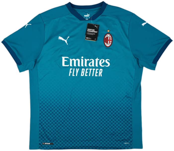 2020-21 AC Milan Third Shirt Ibrahimovic #11 (XL)