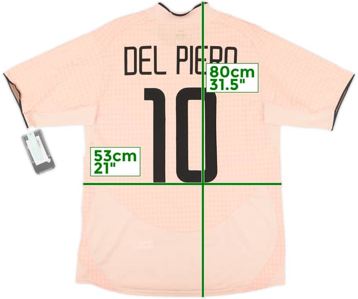2003-04 Juventus Away Shirt Del Piero #10 (M)