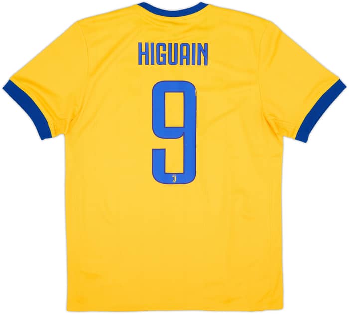 2017-18 Juventus Away Shirt Higuain #9 (L)