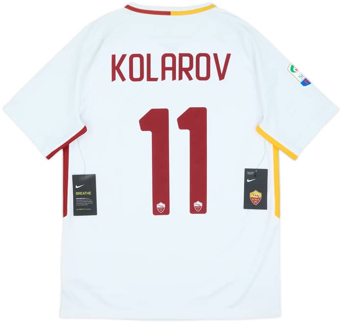 2017-18 Roma Away Shirt Kolarov #11 (M)
