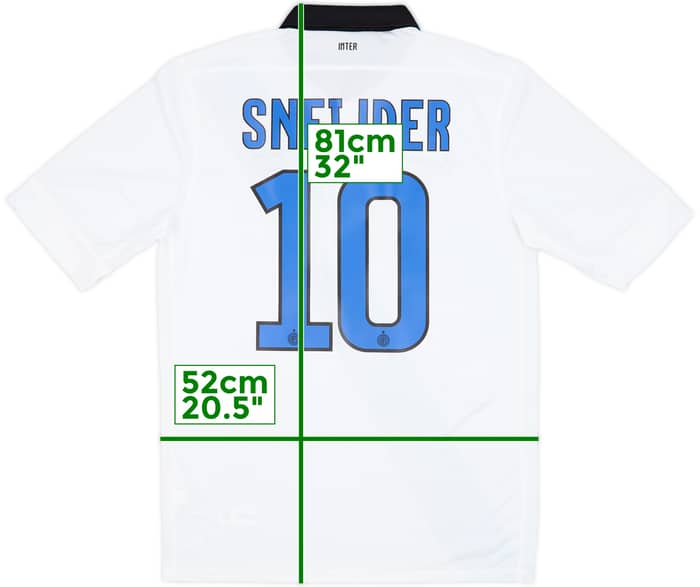 2011-12 Inter Milan Away Shirt Sneijder #10 (M)