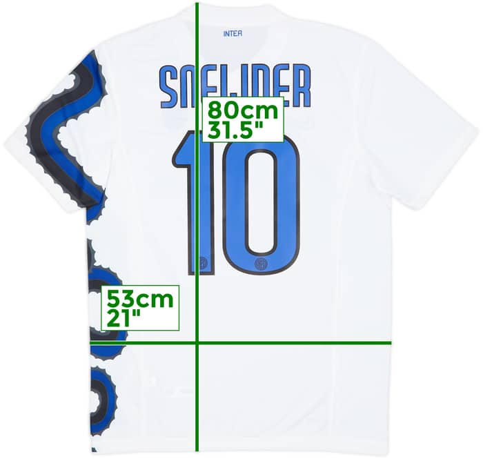 2010-11 Inter Milan Away Shirt Sneijder #10 (M)