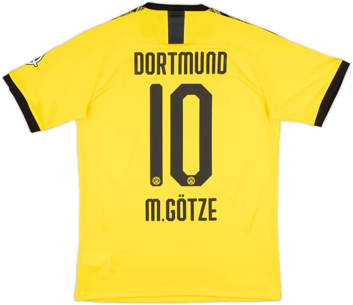 2019-20 Borussia Dortmund Home Shirt M.Gotze #10 (M)