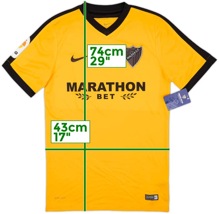 2016-17 Malaga Away Shirt (S)