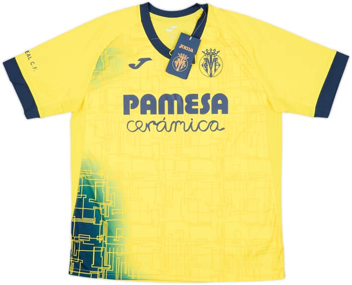 2020-21 Villarreal Joma Training Shirt (XL.Boys)