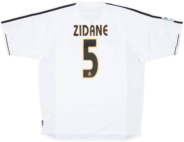 2003-04 Real Madrid Home Shirt Zidane #5 (L)