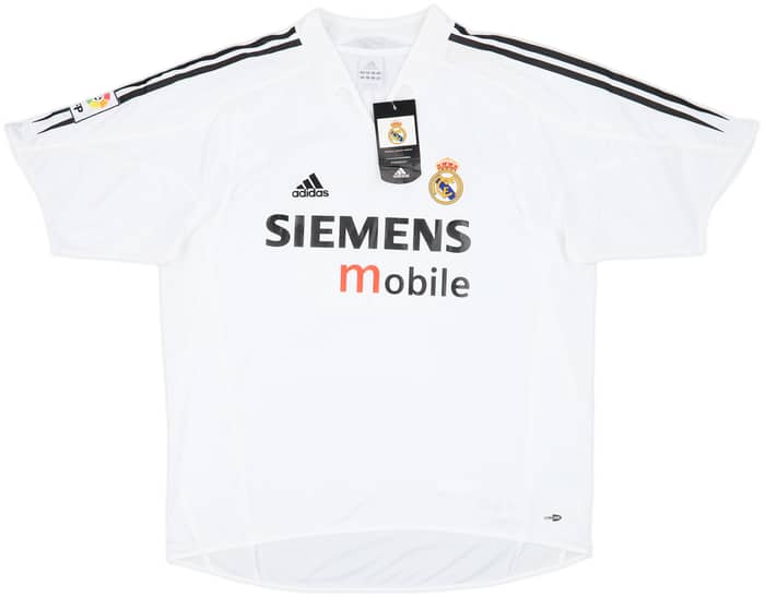 2004-05 Real Madrid Home Shirt Beckham #23 (XL)