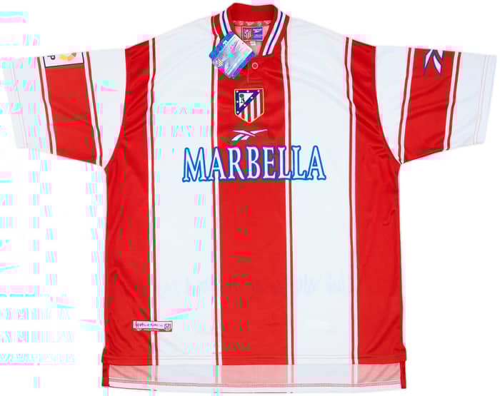 1999-00 Atletico Madrid Home Shirt (XXL)