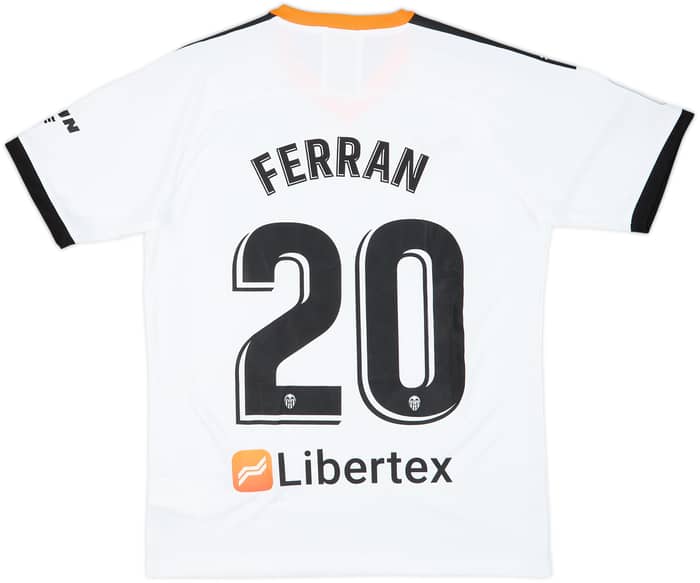 2019-20 Valencia Home Shirt Ferran #20 (M)