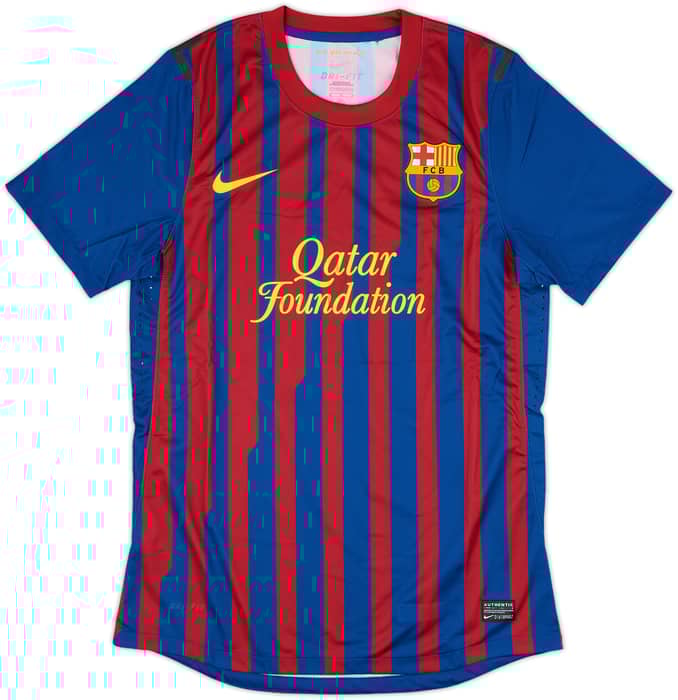 2011-12 Barcelona Home Player Issue Shirt Messi Messi #10 - 8/10 - (M)