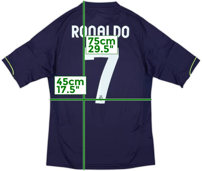 2012-13 Real Madrid Away Shirt Ronaldo #7 (S)