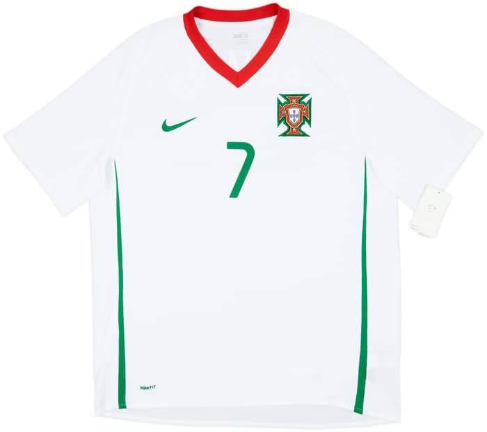 2008-10 Portugal Away Shirt Ronaldo #7 (XL)