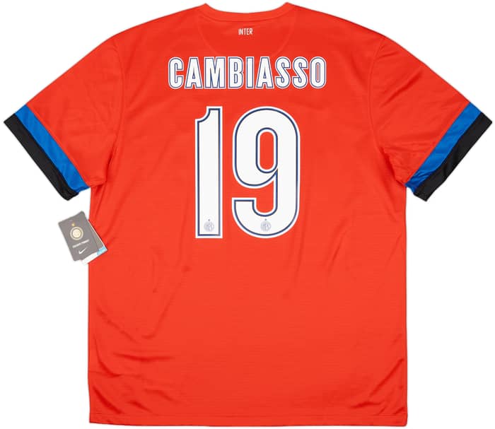 2012-13 Inter Milan Away Shirt Cambiasso #19 (XL)