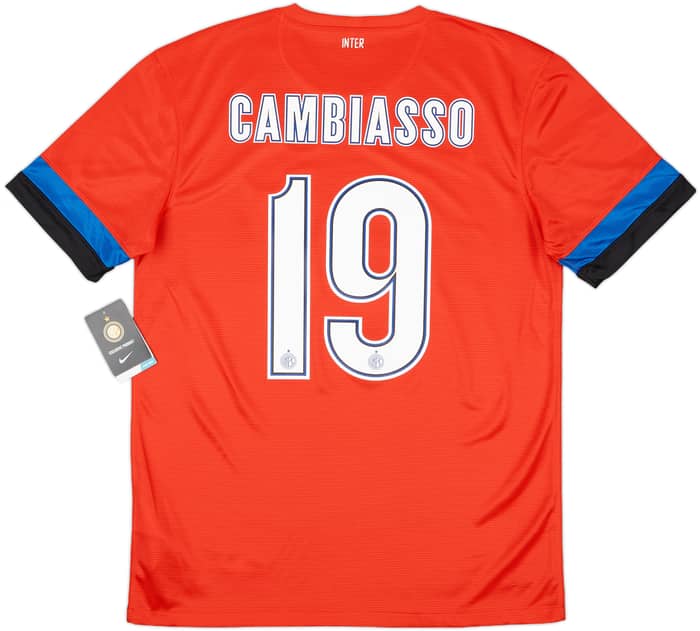 2012-13 Inter Milan Away Shirt Cambiasso #19 (M)