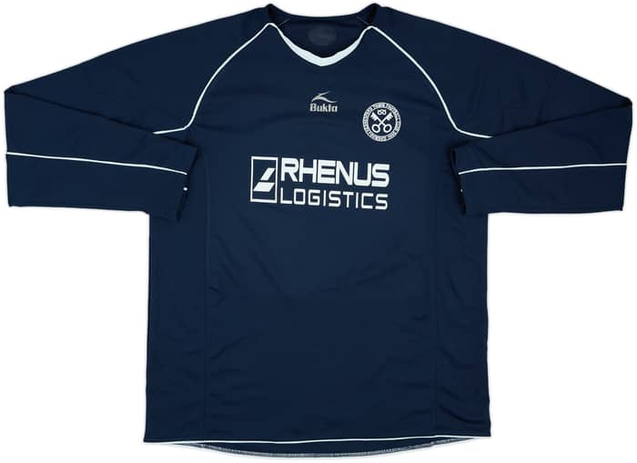 2009-10 Hednesford Town Match Issue Away L/S Shirt #14
