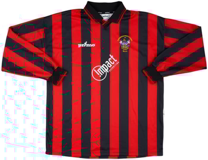 2004-06 Sawbridgeworth Town Match Issue Home L/S Shirt #15