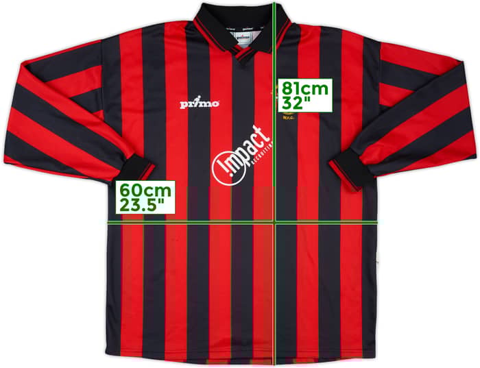 2004-06 Sawbridgeworth Town Match Issue Home L/S Shirt #15