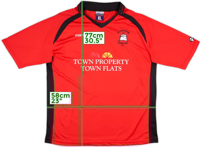 2007-08 Eastbourne Home Shirt - 5/10 - (XL)