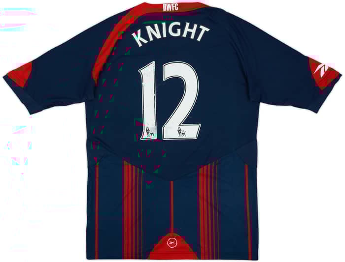 2009-10 Bolton Away Shirt Knight #12 - 5/10 - (XL)