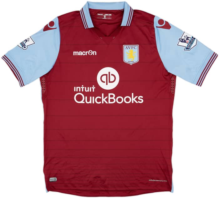 2015-16 Aston Villa Home Shirt Sinclair #9 - 10/10 - (XL)