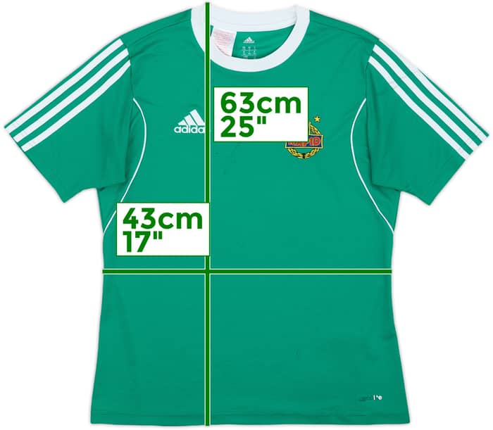 2015-16 Rapid Vienna adidas Training Shirt - 6/10 - (XL.Boys)