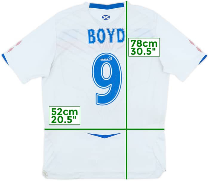 2008-09 Rangers Away Shirt Boyd #9 - 6/10 - (L)