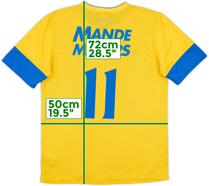 2012-13 RKC Waalwijk Home Shirt #11 - 9/10 - (M)