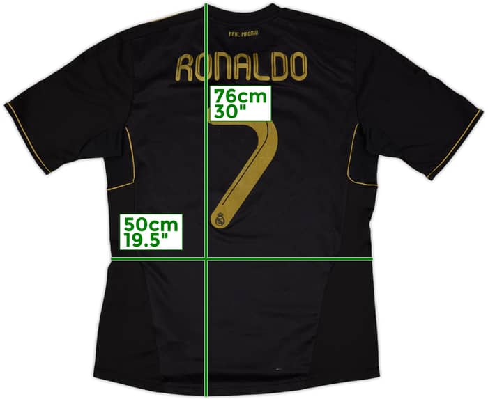 2011-12 Real Madrid Away Shirt Ronaldo #7 - 5/10 - (L)