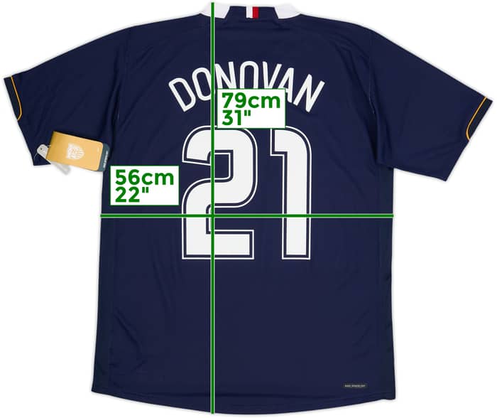 2006-07 USA Away Shirt Donovan #21 (L)