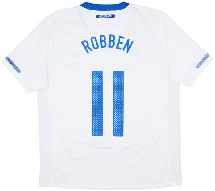 2010-11 Netherlands Away Shirt Robben #11 - 6/10 - (L)