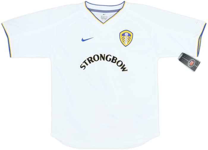2000-02 Leeds United Home Shirt Keane #7 (L.Boys)